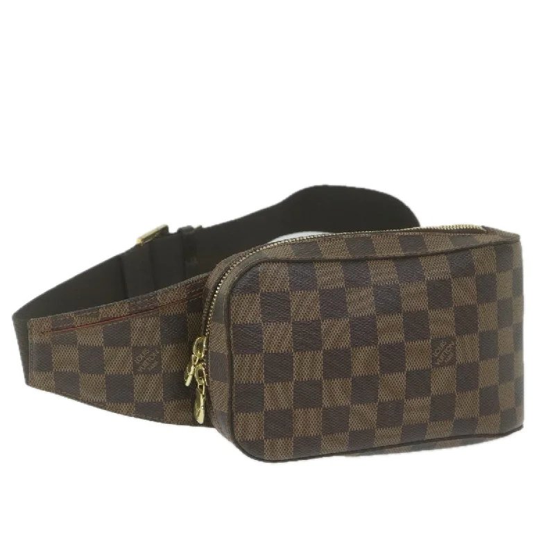 Louis Vuitton bags with a zippered interior pocket for better organizationLOUIS VUITTON Geronimos Shoulder Bag