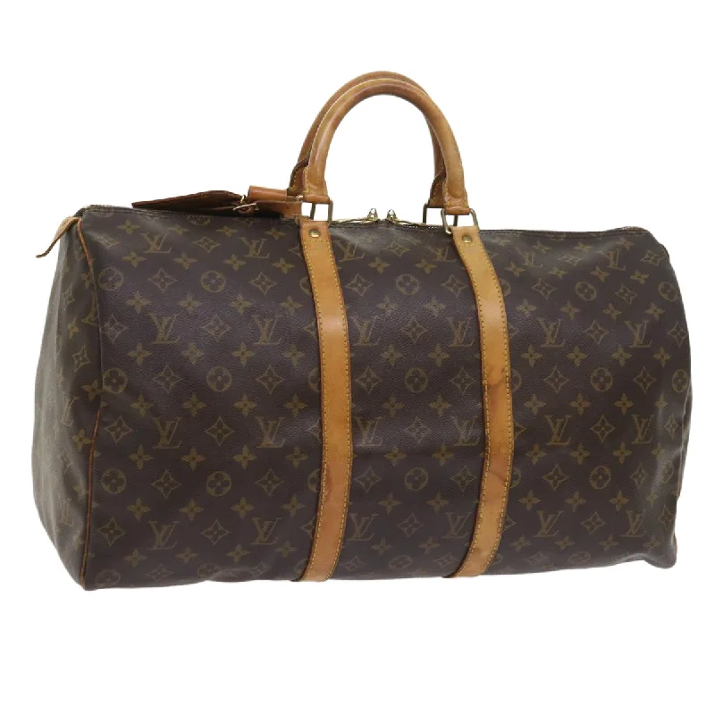 Louis Vuitton backpacks with a multi - pocket organization for functionalityLOUIS VUITTON Monogram Keepall 50 Boston Bag M41426 LV Auth 56253