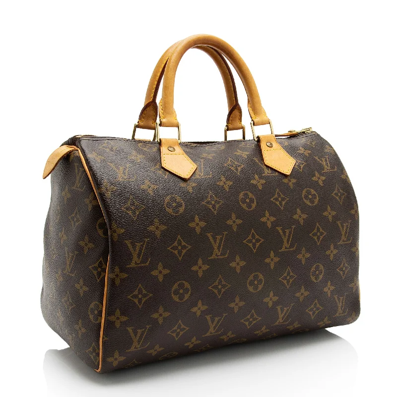 Louis Vuitton backpacks with a multi - pocket organization for functionalityLouis Vuitton Monogram Canvas Speedy 30 Satchel (DYPAzE)