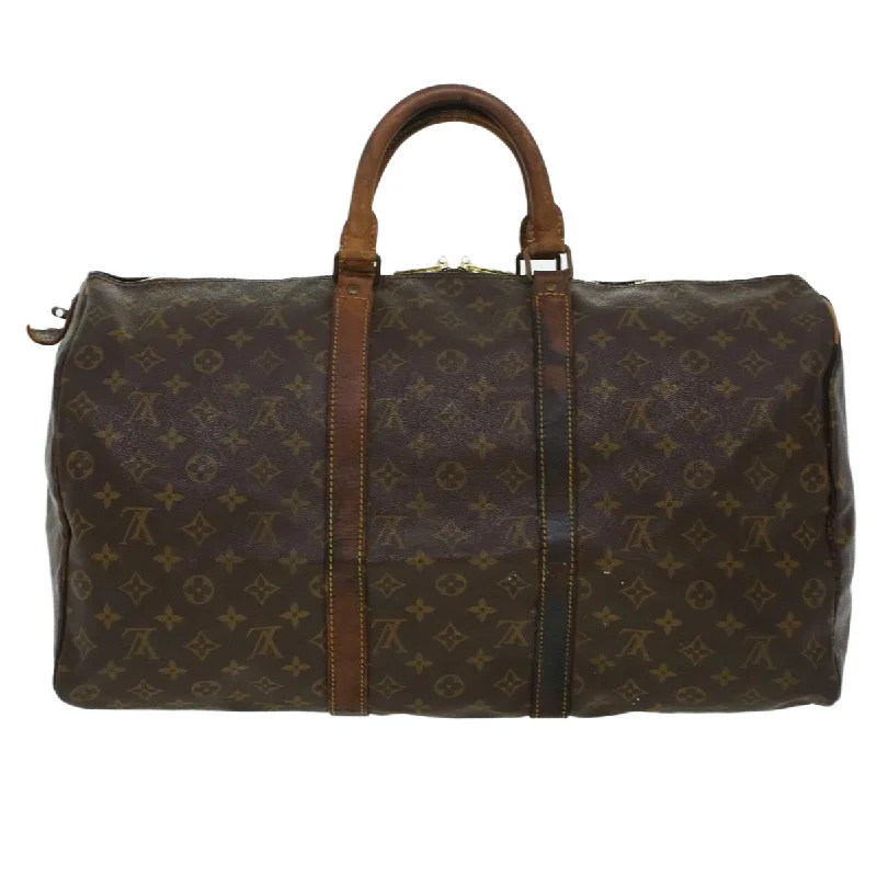 Louis Vuitton Twist bags with a contrast - colored interior for visual interestLOUIS VUITTON Monogram Keepall 45 Boston Bag M41428 LV Auth bs5289