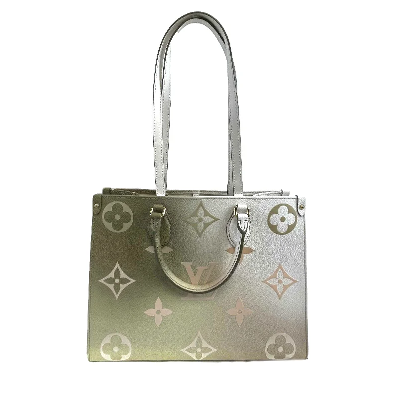 Louis Vuitton bags with a front - zip pocket for small items like keysLOUIS VUITTON Giant Spring In The City OnTheGo MM