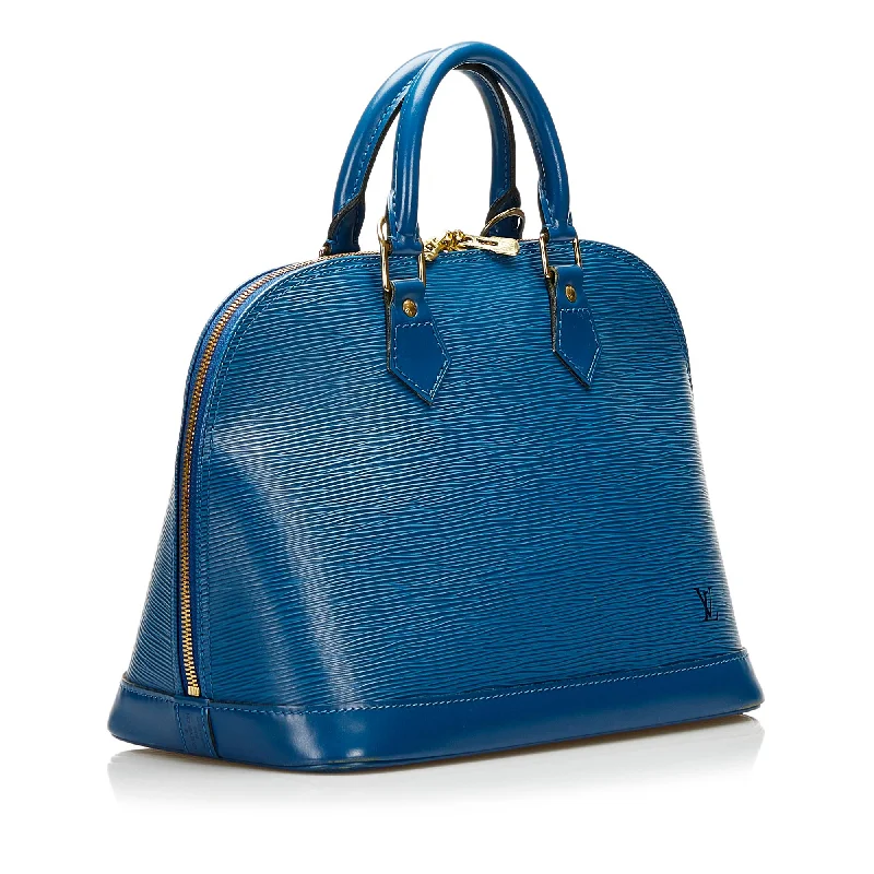 Louis Vuitton Petite Malle bags with a hard - shell structure for uniquenessLouis Vuitton Epi Alma PM 36231)