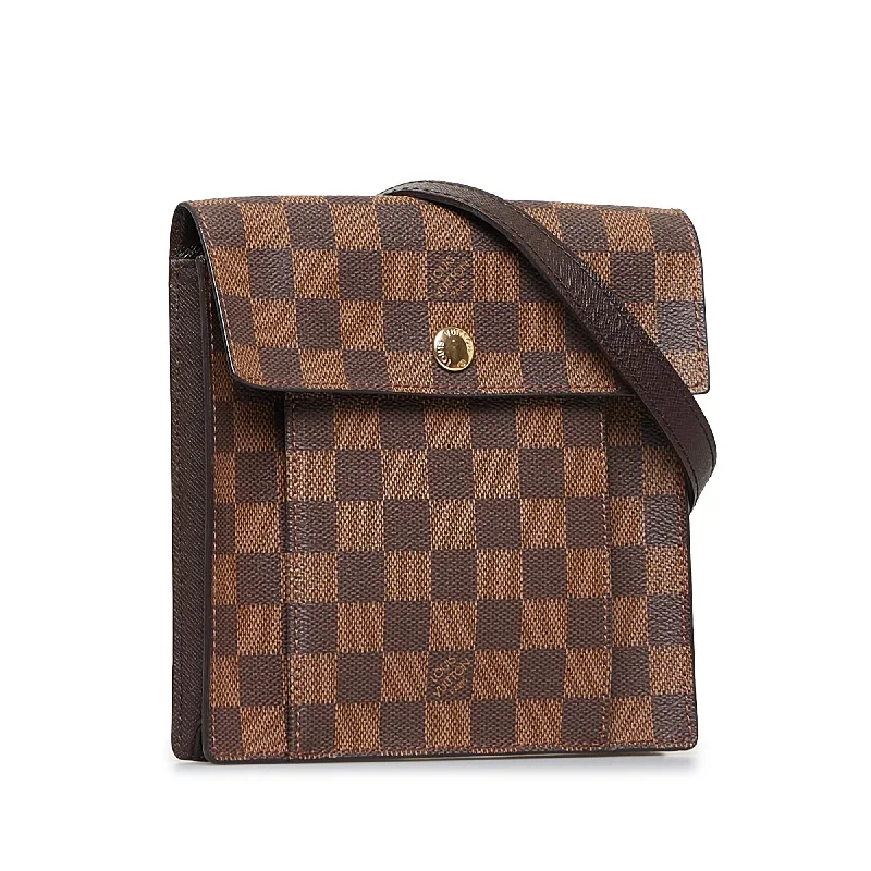 Louis Vuitton bags with a zip - around closure for enhanced securityLouis Vuitton Damier Ebene Pimlico (jd7hhB)