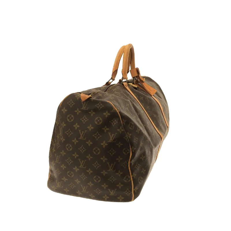 Ladies Louis Vuitton Capucines bags with a detachable shoulder strapLouis Vuitton Monogram Keepall 60 (SHG-36864)