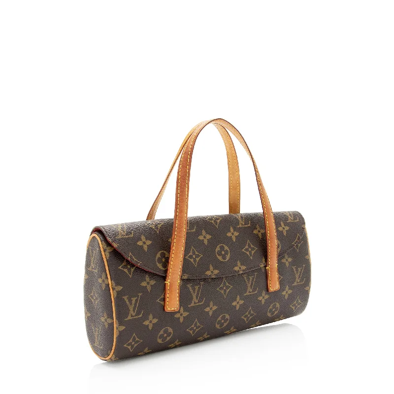 Louis Vuitton Twist bags with a snakeskin - effect panel for a bold lookLouis Vuitton Monogram Canvas Sonatine Satchel (Wy42xp)