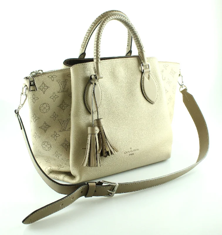 Louis Vuitton bags with a front - flap pocket for quick - access itemsLouis Vuitton Haumea Tote In Galet AH4198