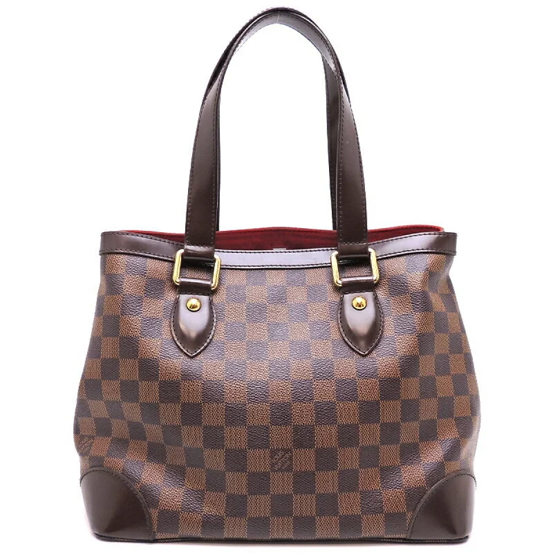 Medium - sized Louis Vuitton tote bags for work and shoppingLOUIS VUITTON Hampstead PM Women's Handbag N51205 Damier Ebene [Brown]