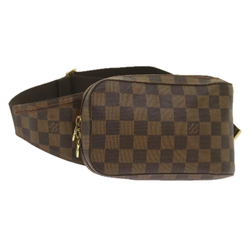 Louis Vuitton Alma bags with a leather - wrapped handle for a luxurious feelLOUIS VUITTON Geronimos Shoulder Bag