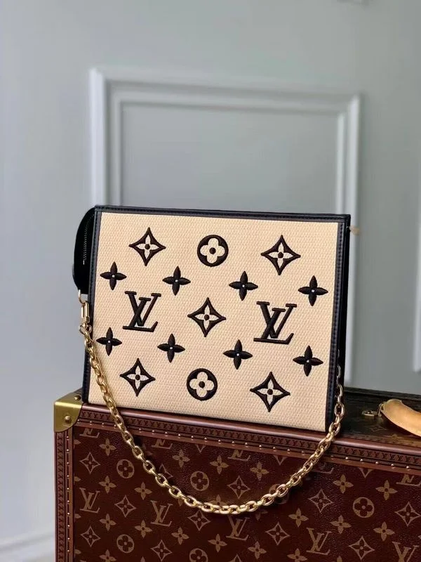 Louis Vuitton tote bags with a printed LV logo on the front for brand visibilityBoldCollect - LOUIS VUITTON BAGS - 871