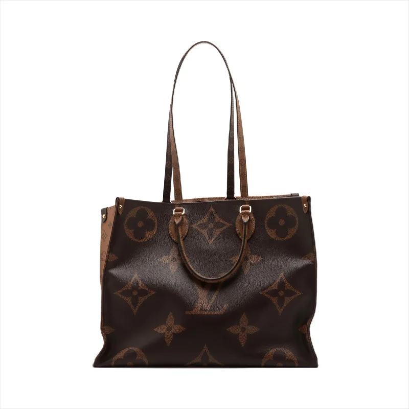 Louis Vuitton Alma bags with a monogram - embossed leather surfaceLouis Vuitton Giant Monogram Reversee On The Gor GM M45320