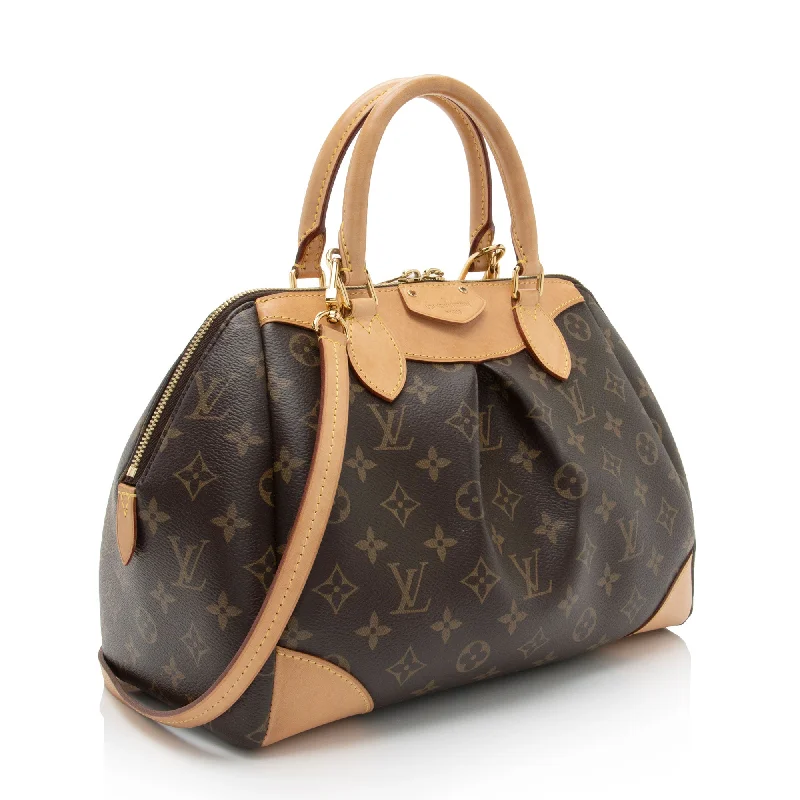 Louis Vuitton crossbody bags with a printed floral pattern for femininityLouis Vuitton Monogram Canvas Segur Satchel (ctkrMp)