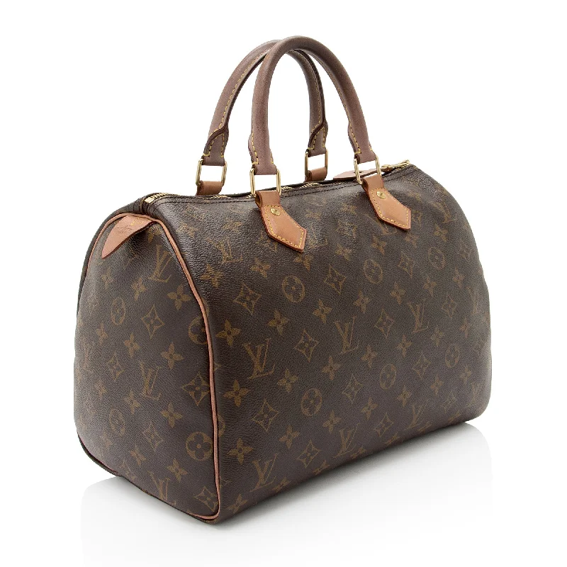 Louis Vuitton backpacks with a multi - pocket organization for functionalityLouis Vuitton Monogram Canvas Speedy 30 Satchel (w8aaxC)