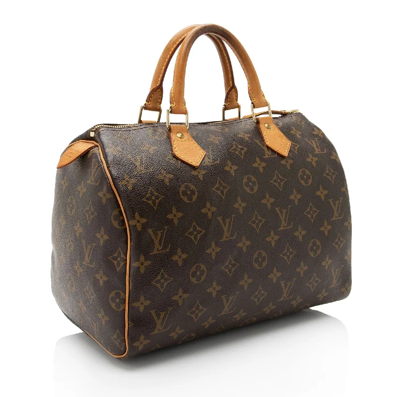 Louis Vuitton Twist bags with the iconic LV - turnlock closureLouis Vuitton Monogram Canvas Speedy 30 Satchel (D4HONV)