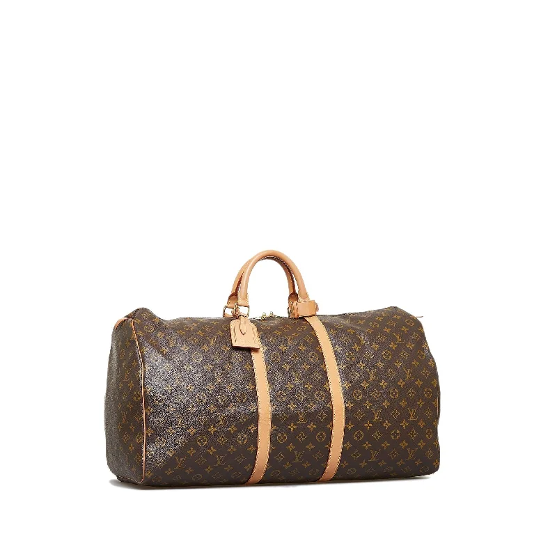 Small - sized Louis Vuitton Pochette Metis bags for a compact carryLouis Vuitton Monogram Keepall 60 (SHG-kcxWKj)