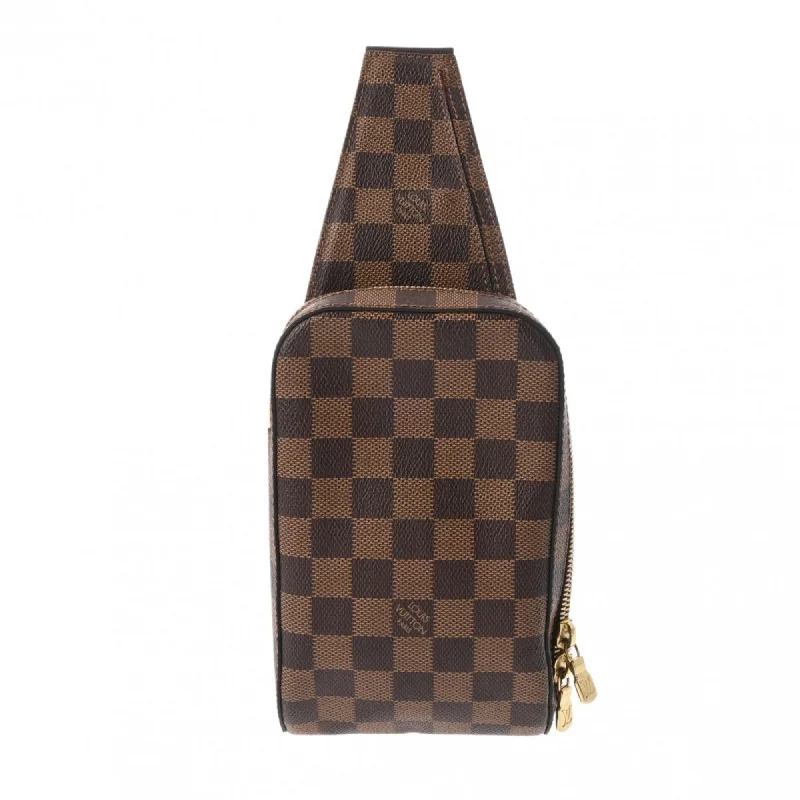 Louis Vuitton tote bags with a spacious interior and multiple pocketsLOUIS VUITTON Geronimo Clutch Bag