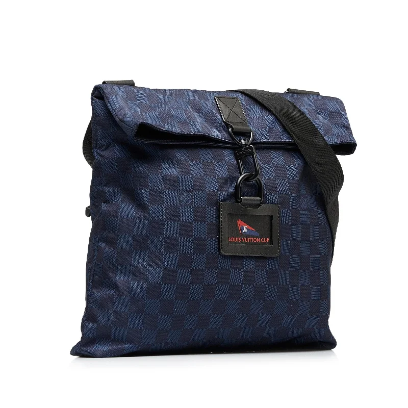 Louis Vuitton crossbody bags with adjustable shoulder straps for comfortLouis Vuitton Damier Nylon LV Cup Alize (ccKHVx)