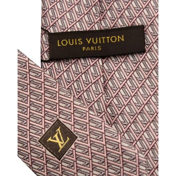 Louis Vuitton crossbody bags with a keychain holder for practicalityLOUIS VUITTON Grey & Pink Pattern