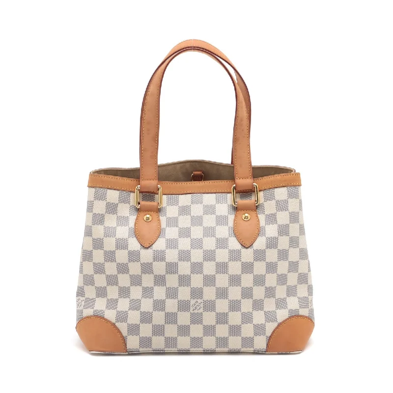 Louis Vuitton Capucines bags with smooth calfskin leather for luxuryLOUIS VUITTON Hampstead PM in Damier Azur N51207