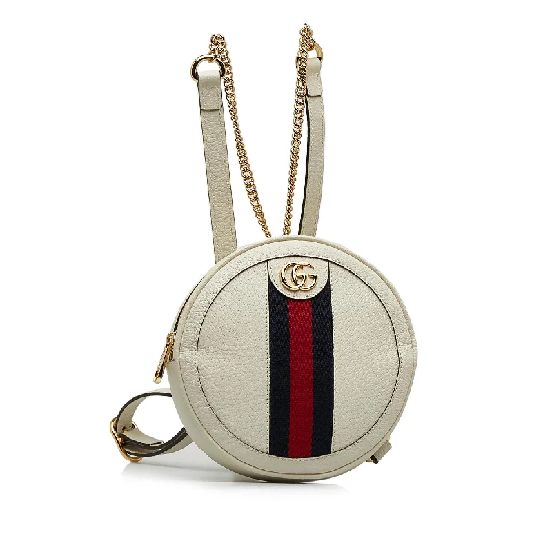 Gucci backpacks for women with a multi - pocket designGucci Mini Ophidia Round Backpack (FAQ298)