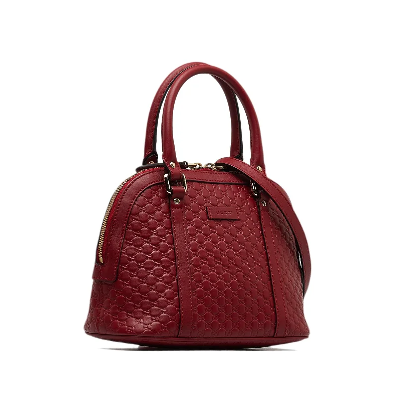 Gucci tote bags for women with a spacious interiorGucci Mini Microguccissima Dome Satchel (2zSU9H)