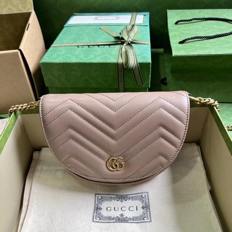 Women Gucci Sylvie bags with a crystal - embellished web stripeBC - GUCCI BAGS - 295