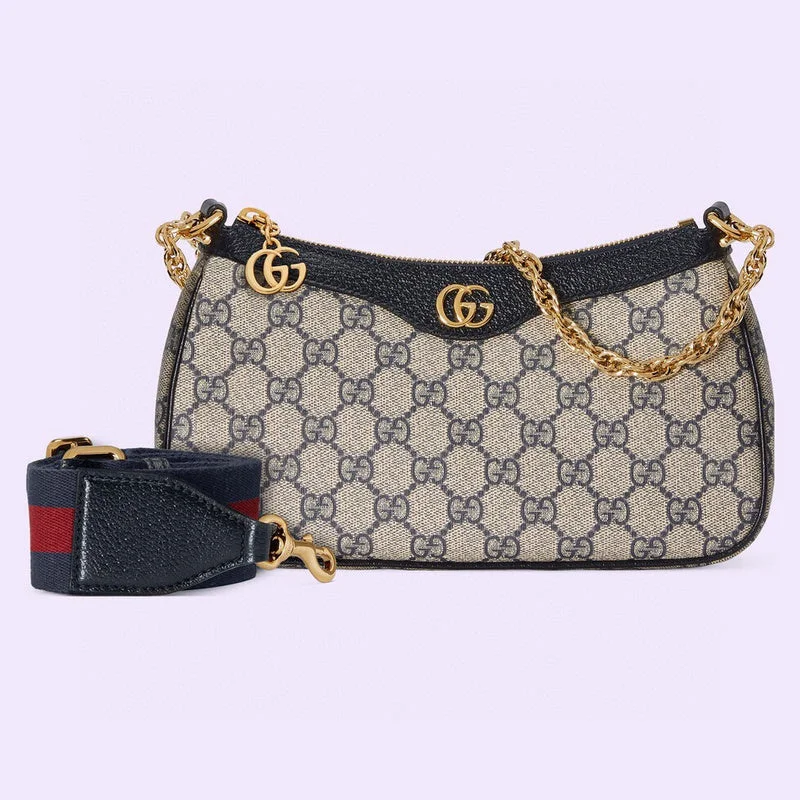 Women Gucci Sylvie bags with a monogram - embossed leatherBC - GUCCI BAGS - 314