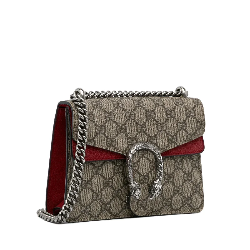 Gucci Marmont bags for women with quilted leather exteriorsGucci Mini GG Supreme Dionysus Crossbody Bag (tl2bPi)