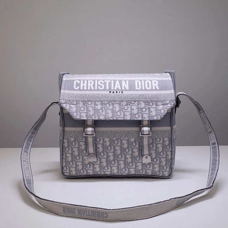 Christian Dior handbags with a snap - button closure and a decorative buckleChristian Dior Bags - 5016