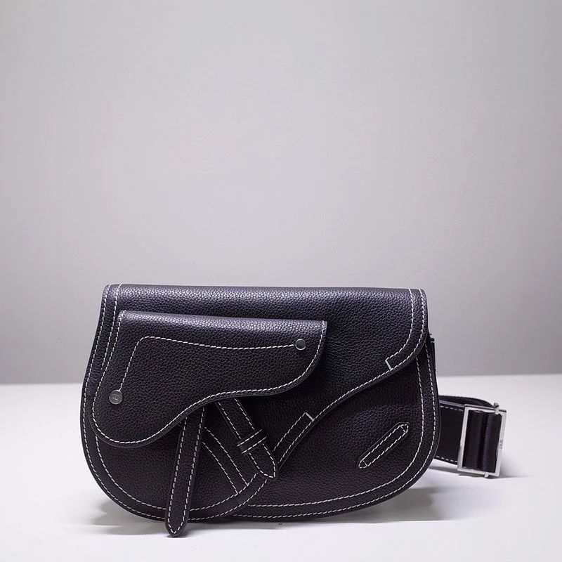 Christian Dior Saddle bags with a patent leather finish for a shiny lookChristian Dior Bags - 5064