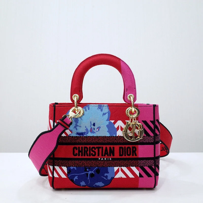 Christian Dior tote bags with a printed Dior logo on the frontChristian Dior Bags - 5076