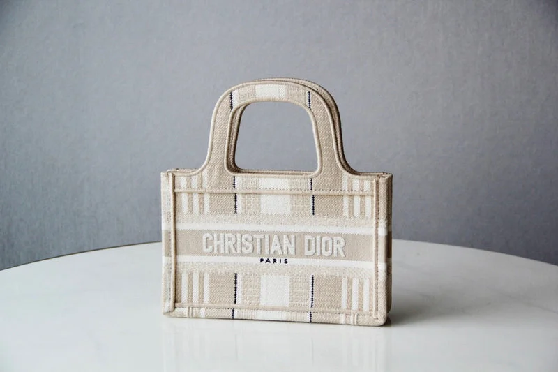 Christian Dior tote bags with a printed Dior logo on the frontChristian Dior Bags - 5228