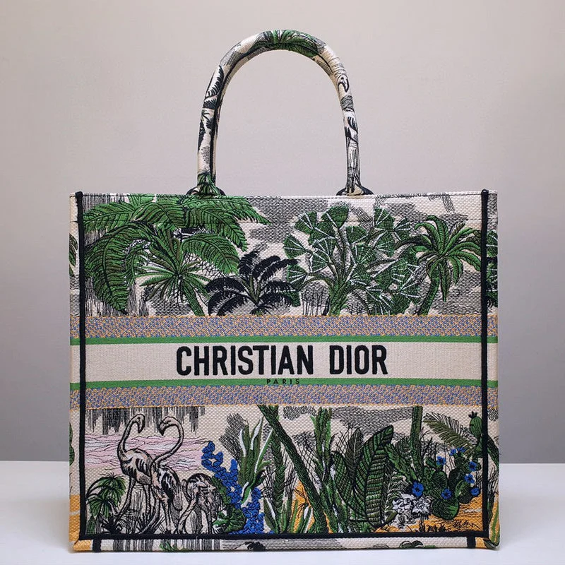 Christian Dior tote bags with a printed Dior logo on the frontChristian Dior Bags - 5294